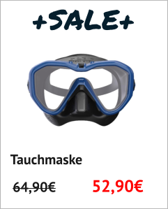 +SALE+  Tauchmaske  64,90€		52,90€