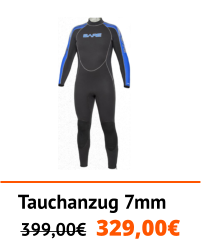 Tauchanzug 7mm  399,00€	329,00€