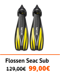 Flossen Seac Sub  129,00€	99,00€