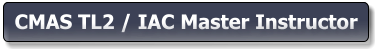 CMAS TL2 / IAC Master Instructor